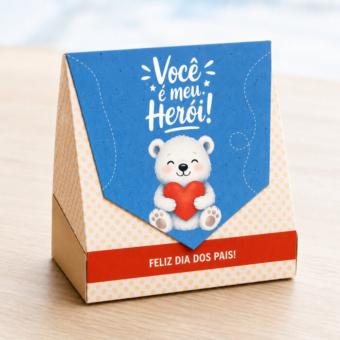 Caixa Envelope "Super Pai"